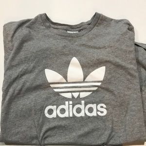 Adidas gray t-shirt